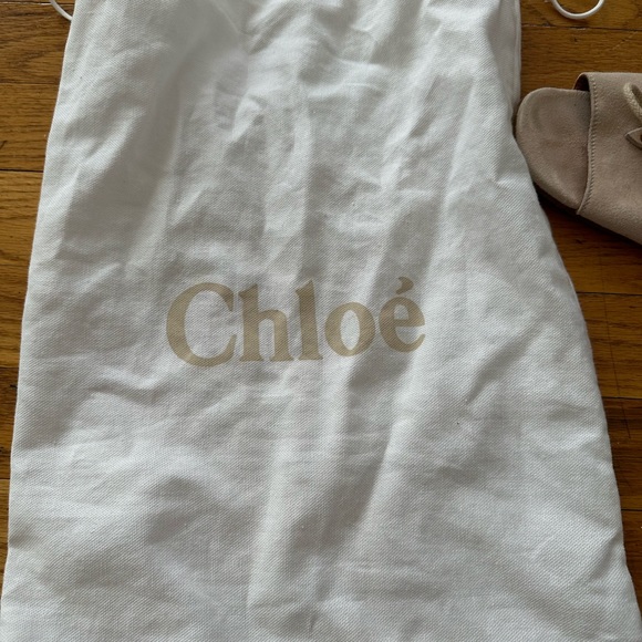 CHLOE SUEDE GLADIATOR SANDALS - Picture 12 of 12